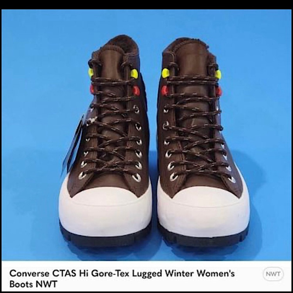 Converse CTAS Hi Gore-Tex Lugged Winter Women's Boots NWT